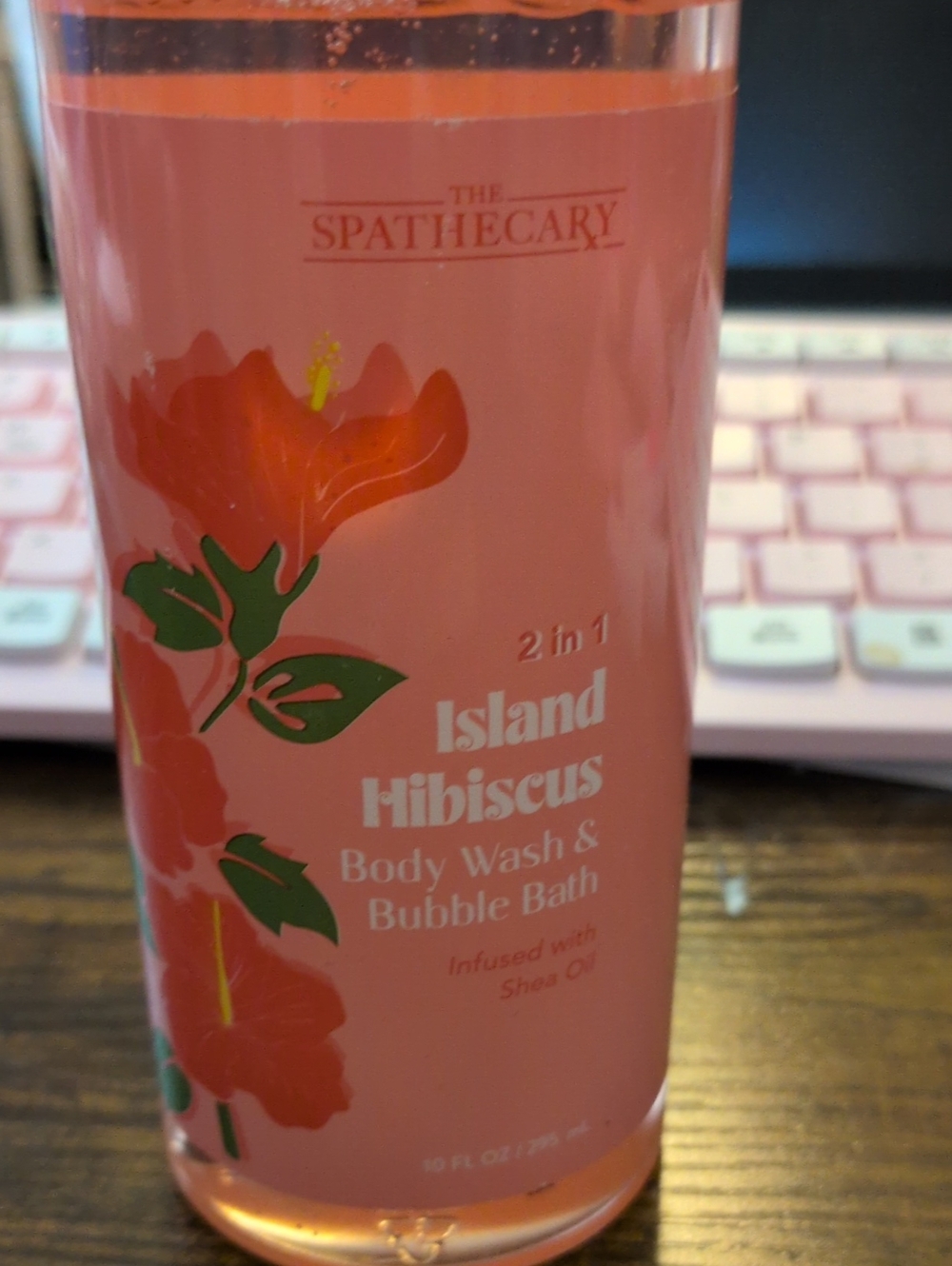 The Apothecary Island Hibiscus Body Wash & Bubble Bath